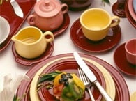 Fiestaware in action