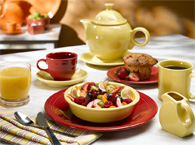 Fiestaware in action