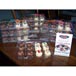Douglas Stephen Plastics BL12 12 Compartment Hinged Lid Clear Mini Cupcake Container - 10 / Pack Thumbnail 4