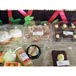 8 inch x 8 inch x 3 inch Clear Hinged Lid Plastic Container 250 / Case Thumbnail 2