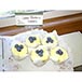 Hoffmaster 611100 2 inch x 3 1/2 inch White Tulip Baking Cups 250 / Pack Thumbnail 2