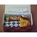 9 inch x 5 inch x 3 inch Harvest Take Out Lunch / Snack / Chicken Box with Design 250 / CS Thumbnail 1