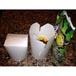 White GSD SmartServ 16 oz. Microwavable Paper Take Out Container 500/CS Thumbnail 2