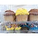 White Fluted Baking Cup 2 inch x 1 1/4 inch - 1000 / Pack Thumbnail 13