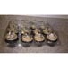 12 Compartment Hinged High Dome Clear Cupcake Container - 100 / CS Thumbnail 4