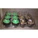 12 Compartment Hinged High Dome Clear Cupcake Container - 100 / CS Thumbnail 6
