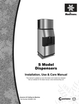 SFA-191 Hotel Ice Dispenser Manual Preview
