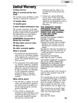 this item's warranty information Preview