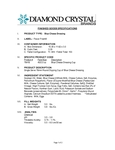 Nutritional Information Preview