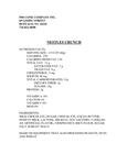 Nutrition Nutrition