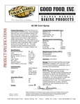 Spec Sheet Preview