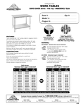 Spec Sheet Spec Sheet