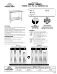Spec Sheet Spec Sheet