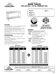 Spec Sheet Preview
