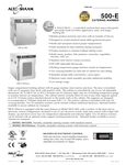 Spec Sheet Preview