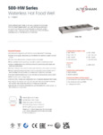 Spec Sheet Preview