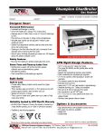 Spec Sheet Preview