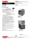 Spec Sheet Preview