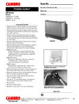 Spec Sheet Preview