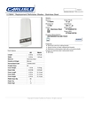 Spec Sheet Preview