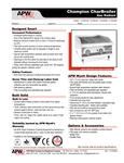 Spec Sheet Preview