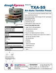 Spec Sheet Preview