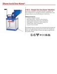 Spec Sheet Preview