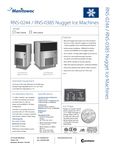 RNS Undercounter Spec Sheet Preview
