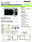 Spec Sheet Preview
