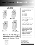 Blixer 8/10/15/20 Specsheet Preview