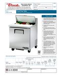 Spec Sheet Preview