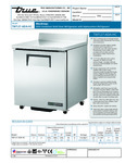 Spec Sheet Preview
