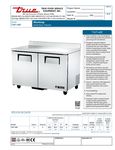 Spec Sheet Preview