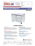 Spec Sheet Preview