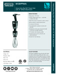 Spec Sheet Spec Sheet