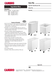 Spec Sheet Preview