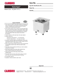 Spec Sheet Preview