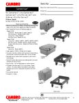 Spec Sheet Preview