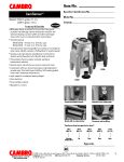 Spec Sheet Preview