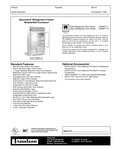 Spec Sheet Spec Sheet