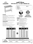 Spec Sheet Spec Sheet