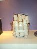 Genpak F075 .75 oz. Harvest Paper Souffle / Portion Cup 5000 / CS Thumbnail 1