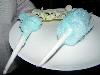 Gold Medal 3453 Blue Raspberry Flossine 1 lb. Jar Thumbnail 2