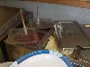 1/6 Size Food Pan Lid with Handle - Clear Polycarbonate Thumbnail 6