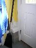 Carlisle 4167903 Synthetic Corn Janitor Broom - Black Thumbnail 1