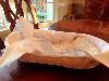 Tablecraft 1113W-WRAP 13 x 5 inch x 3 inch Oblong Rattan-Like Basket 3/PK Thumbnail 1