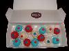 One-Piece 2 lb. 9 inch x 3 3/4 inch x 2 1/4 inch Solid Candy Box 25/PK Thumbnail 4