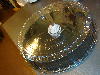 WNA Comet A18PETDM Checkmate 18 inch Clear Dome Lid for Round Catering Trays 25/CS Thumbnail 1