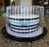 Wilkinson 7 inch Cake Display Container 2-3 Layer with Clear Dome Lid 100 / CS Thumbnail 5