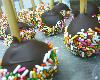 Rainbow Ice Cream Topping Sprinkles / Jimmies - 6 lb. Container Thumbnail 2
